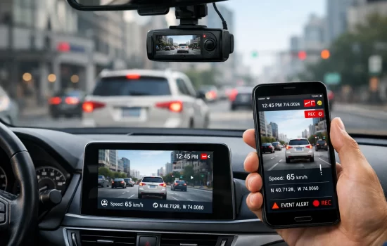 Smart Dashcam Monitoring for Safer Driving