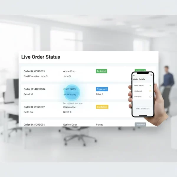 Live Order Status & Updates