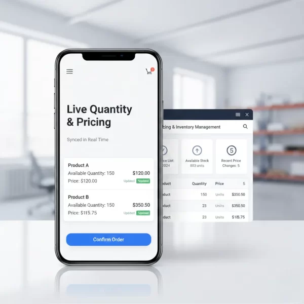 Live Quantity & Pricing Updates