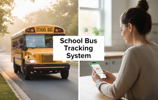 School Bus Tracking System.