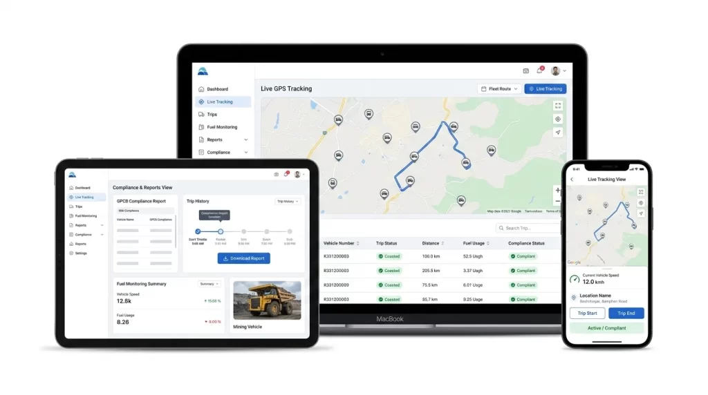 Improve Fleet Productivity with Sahaj GPS