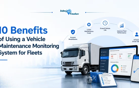 10 Benefits of Using a Vehicle Maintenance Monitoring System for Fleets