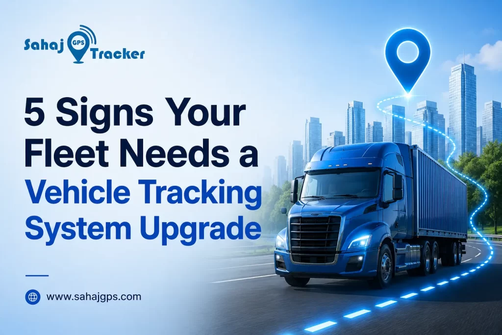5 Signs Your Fleet Needs a Vehicle Tracking System Upgrade