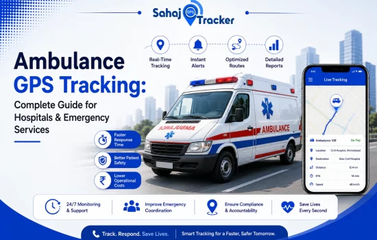 Ambulance GPS Tracking: Complete Guide for Hospitals & Emergency Services An ambulance can be delayed by a few minutes for reasons that seem small on paper-traffic, a wrong turn, road closures, or simply not knowing which vehicle is closest to the emergency location. In real situations, those minutes can feel much longer. This is where ambulance GPS tracking becomes useful for hospitals and emergency service providers. A reliable tracking solution gives dispatch teams live visibility of ambulances, helps them coordinate vehicles more efficiently, and supports faster decisions when every second matters. Ambulance GPS Tracking for Faster Emergency Response Emergency transportation works differently from normal fleet operations. An ambulance isn't just another vehicle moving from point A to point B. It may be carrying a patient who needs urgent medical attention, and the team waiting at the hospital may already be preparing for arrival. With ambulance GPS tracking, dispatchers can see the current location of available ambulances and make better decisions about vehicle allocation. If an emergency call comes from a particular area, the nearest suitable ambulance can potentially be identified without calling several drivers one by one. This live visibility also helps during busy periods. When multiple ambulances are already on the road, dispatch teams can understand which vehicles are occupied, which are returning to the hospital, and which may be available for another assignment. Why Location Accuracy Matters A tracking system is only useful when the information can be trusted. Ambulance teams may travel through crowded city roads, highways, narrow streets, and unfamiliar areas. Location accuracy therefore becomes an important part of emergency fleet management. Hospitals should evaluate how frequently the tracking platform updates vehicle positions, how route history is recorded, and how the system behaves when network connectivity changes. A map that updates slowly may not provide enough information when dispatch decisions need to be made quickly. How an Ambulance Tracking System Works An ambulance tracking system generally combines a GPS tracking device installed in the vehicle with communication networks and software that displays location information to authorised users. The device collects positioning data and sends it to the tracking platform, where dispatchers or fleet managers can view the ambulance on a digital map. Depending on the system, hospitals may also have access to trip history, route playback, geofencing, alerts, driver behaviour reports, and vehicle status information. The exact features vary between providers, so hospitals should focus on what their emergency operations actually require. The biggest practical benefit is simple: the control room doesn't have to depend entirely on phone calls to understand where vehicles are. Real-Time Vehicle Tracking System Improves Dispatch Coordination A real-time vehicle tracking system can make dispatch coordination much more organised. Imagine an emergency request arriving while several ambulances are already travelling across the city. Without live visibility, the dispatcher may need to call drivers and ask where they are. With real-time location information, the dispatcher can see vehicle positions from the dashboard and identify suitable options more quickly. This doesn't magically remove traffic or guarantee a particular response time. Roads are unpredictable. But having accurate information gives the emergency team a better starting point for making decisions. For hospitals operating multiple vehicles, this can also reduce unnecessary communication and help staff coordinate emergency transport more efficiently. GPS Vehicle Tracking System Supports Hospital Fleet Management A GPS vehicle tracking system can provide value beyond emergency dispatch. Hospitals often operate ambulances for scheduled patient transfers, inter-hospital transportation, dialysis services, medical appointments, and other healthcare-related journeys. Tracking helps administrators review vehicle utilisation, travel history, idle periods, and route patterns. Over time, this information can reveal whether certain vehicles are being overused while others remain underutilised. For example, if one ambulance regularly handles long-distance transfers while another remains available nearby, managers may be able to adjust allocation. Small changes like this can improve fleet availability without immediately requiring additional vehicles. Ambulance GPS Tracking Helps Improve Route Planning Emergency drivers cannot always follow the same routes used for routine hospital transport. Traffic conditions can change within minutes, and road restrictions may affect the journey. Route history and live location data can help dispatch teams understand which routes are commonly used and where delays occur. Hospitals can use this information when planning regular patient transfers or reviewing recurring operational bottlenecks. For scheduled journeys, route optimisation can also help reduce unnecessary travel and improve vehicle utilisation. In emergency situations, the objective is different. The driver and dispatch team need the safest and most practical route available under current conditions. Geofencing Can Add Another Layer of Control Geofencing creates a virtual boundary around a selected location. Hospitals can use it around emergency departments, ambulance bases, partner facilities, or other authorised areas. For example, a hospital could receive an alert when an ambulance enters the hospital geofence. This can help the receiving team prepare for arrival, particularly when the vehicle is carrying a patient who requires immediate attention. Geofencing can also help monitor vehicle movement outside authorised operating areas. The feature isn't about creating unnecessary alerts. It is about automating specific location-based events that would otherwise require manual checking. Driver Behaviour Monitoring Supports Safer Operations Ambulance drivers operate under demanding conditions, but safety still matters. Excessive speeding, harsh braking, sudden acceleration, and prolonged idling can affect vehicle wear, fuel consumption, and road safety. Driver behaviour monitoring can provide useful information about these patterns. Managers can review reports and identify where additional training or coaching may be helpful. The data should be used carefully. Emergency driving isn't the same as ordinary commercial driving, and context matters. A sudden acceleration during an emergency response should not automatically be treated the same way as unnecessary aggressive driving during routine transportation. A sensible monitoring policy considers the nature of ambulance operations while still encouraging safe vehicle handling. Fuel Monitoring and Vehicle Maintenance Matter Too An ambulance that is unavailable because of a preventable mechanical issue cannot help anyone. That's why fleet maintenance and fuel management should also be considered when selecting a tracking solution. Fuel monitoring can help identify unusual consumption, excessive idling, or unexpected fuel loss. Maintenance reminders can help teams keep track of servicing, tyre checks, battery inspections, and other routine requirements. Sahaj GPS solutions can support fleet visibility alongside tracking and operational monitoring, allowing hospital administrators to review vehicle information from a central platform. Preventive maintenance is particularly important for emergency fleets because ambulances may operate at any hour. A vehicle that looks fine during a routine inspection can still develop problems if servicing schedules are ignored. What Hospitals Should Check Before Choosing a Tracking Provider Hospitals should not select an ambulance tracking platform simply because it offers the largest number of features. Reliability and usability matter more. The dashboard should be easy for dispatch staff to understand, especially during busy periods. Location updates should be dependable, alerts should be configurable, and reports should be simple enough for administrators to review without extensive technical training. Hospitals should also ask about device installation, replacement procedures, technical support, data security, user permissions, and system scalability. A solution that works for five ambulances should also be able to support a larger fleet if the hospital expands. A trial or demonstration using realistic scenarios can be very useful. Let dispatch staff test the dashboard rather than having only IT teams evaluate it. Ambulance GPS Tracking and Data-Based Fleet Decisions One of the less obvious benefits of ambulance GPS tracking is the operational data collected over time. Hospitals can review historical trips to understand vehicle demand, recurring delays, route patterns, and fleet utilisation. This information can support decisions about ambulance placement, staffing, service schedules, and fleet expansion. For example, if historical data shows that emergency demand is consistently higher in one area during certain hours, hospital administrators may consider positioning an available ambulance closer to that location. The decision should still be based on clinical and operational requirements, but accurate fleet data can provide useful context. Sahaj GPS can help organisations turn everyday vehicle activity into reports that support better fleet planning rather than relying only on assumptions. Location-Specific Benefits for Hospitals in Ahmedabad and Gujarat Hospitals and emergency providers in Ahmedabad and across Gujarat deal with busy urban roads, expanding suburban areas, highways, and long-distance patient transfers. These operating conditions can make fleet visibility particularly useful. For an ambulance travelling across Ahmedabad, knowing the vehicle's live position can help dispatch teams coordinate more effectively when several emergency requests arrive close together. For longer journeys across Gujarat, route history and location monitoring can provide administrators with better visibility throughout the trip. The technology doesn't replace experienced dispatchers or ambulance crews. It gives them better information to work with. Building a More Reliable Emergency Fleet A modern emergency fleet needs more than vehicles and drivers. It needs communication, coordination, maintenance, and accurate information working together. An ambulance GPS tracking solution can help hospitals improve visibility, support faster dispatch decisions, monitor vehicle utilisation, and create reliable trip records. Combined with an ambulance tracking system, a GPS vehicle tracking system, and a real-time vehicle tracking system, it can become an important part of day-to-day emergency fleet management. Sahaj GPS offers tracking technology that can help hospitals and emergency service providers bring these operational insights together. The right approach, however, isn't simply to track everything. It is to use relevant data responsibly, keep the system easy for staff to operate, and focus on what ultimately matters-getting the right vehicle to the right place as efficiently and safely as possible. FAQs 1. What is ambulance GPS tracking? Ambulance GPS tracking uses GPS technology to show authorised users the current location and movement of ambulances. It can support dispatch coordination, route monitoring, trip history, and better emergency fleet management. 2. How does an ambulance tracking system improve emergency response? An ambulance tracking system gives dispatch teams live vehicle visibility, helping them identify suitable nearby ambulances and coordinate assignments more efficiently when emergency requests are received. 3. Why is a real-time vehicle tracking system useful for hospitals? A real-time vehicle tracking system helps hospitals monitor ambulance locations, coordinate patient transfers, review routes, and improve fleet visibility without depending entirely on phone calls or manual updates. 4. Can GPS tracking help with ambulance fleet maintenance? Yes. GPS tracking platforms can provide trip and usage information that supports maintenance planning. When combined with service reminders, hospitals can better manage inspections and reduce avoidable vehicle downtime. 5. Is ambulance tracking useful for non-emergency patient transport? Yes. Hospitals can use tracking for scheduled patient transfers, inter-hospital journeys, medical appointments, and other routine transport. Location visibility helps improve coordination and provides useful trip records.