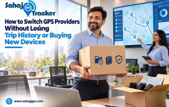 Fleet manager switching GPS providers while preserving trip history and reusing existing GPS tracking devices.
