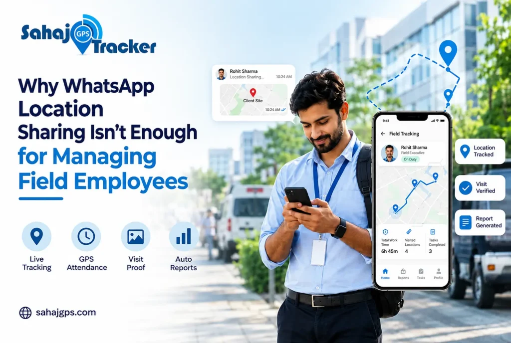 Why WhatsApp Location Sharing Isn’t Enough for Managing Field Employees