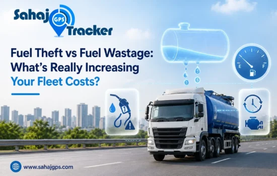 Fuel theft vs fuel wastage affecting commercial fleet costs with GPS tracking