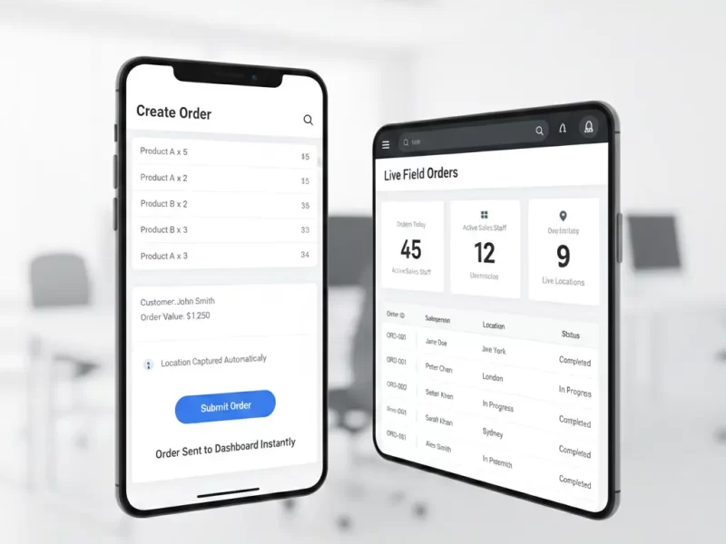 Smart Order Management for Field Sales Teams.