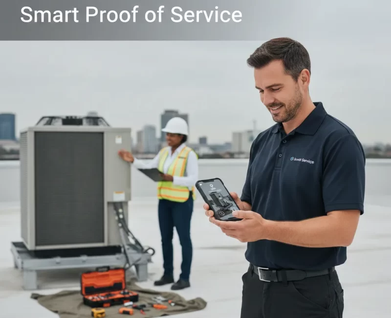 Smart Proof of Service for Field Operations