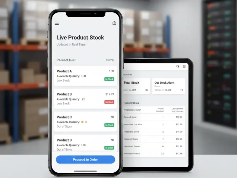 Smart Stock Management for Field Sales & Service Teams