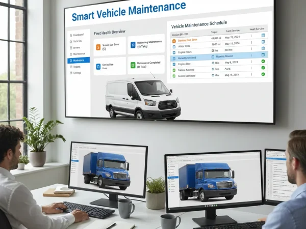 Smart Vehicle Maintenance for Fleet Operations.